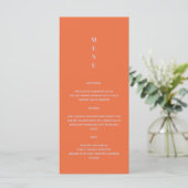 Menu Mariage Daisy (Debout devant)