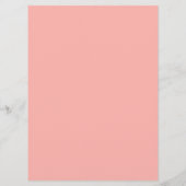 Menu Mariage d'Ancres nautiques simple | Corail (Dos)