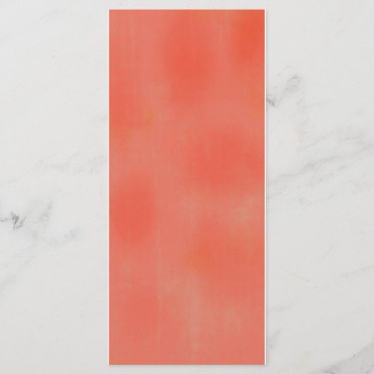 Menu mariage d'aquarelle de poisson tropical (Dos)