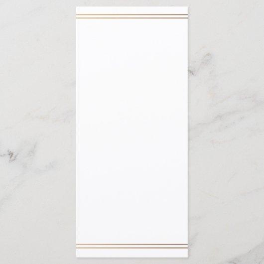 Menu Mariage d'aquarelle Pampa Grass (Dos)