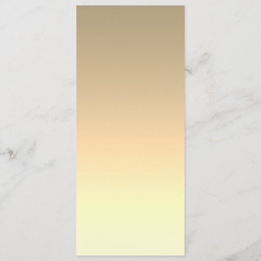 Menu Mariage de Bourgogne (Dos)