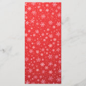 Menu Mariage de calligraphie de script de verdure festi (Dos)