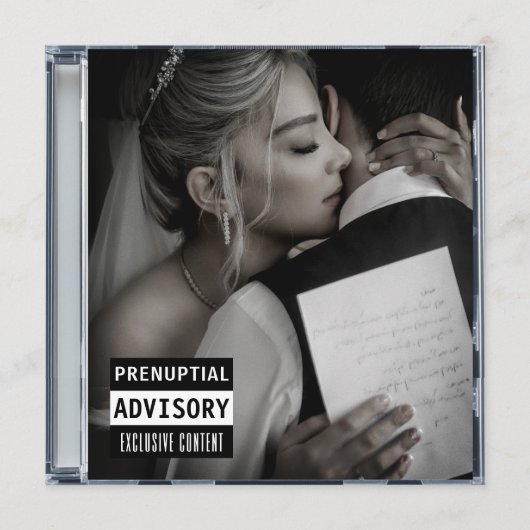 Menu Mariage de capot Coque CD de musique (Devant)