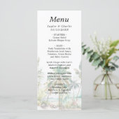 Menu Mariage de Destination sur une Plage Tropicale (Debout devant)
