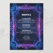Menu Mariage de fusion Cyber-Médiéval (Devant)