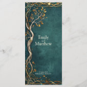 Menu Mariage de la Majesté de la Terre du milieu (Dos)