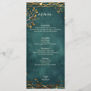 Menu Mariage de la Majesté de la Terre du milieu