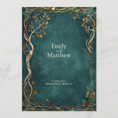 Menu Mariage de la Majesté de la Terre du milieu (Dos)