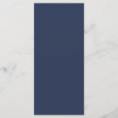 Menu Mariage de mer Blue Wave V1 ID836 (Dos)