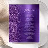 Menu Mariage de script de Parties scintillant viol