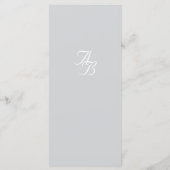 Menu Mariage Dentelle Champagne-Rose (Dos)