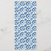 Menu Mariage d'été Citron Méditerranée (Dos)