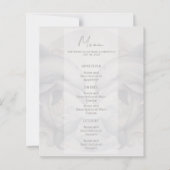 Menu Mariage Dolphin moderne (Devant)