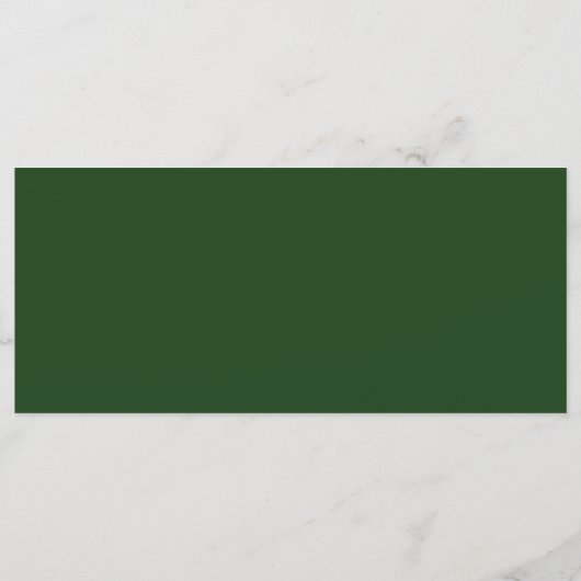 Menu Mariage du désert (Dos)