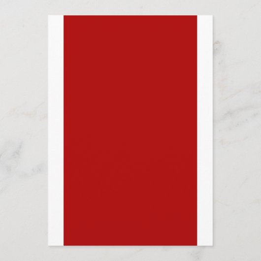 Menu Mariage du drapeau canadien (Dos)