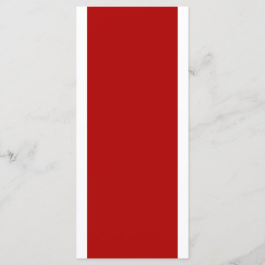 Menu Mariage du drapeau canadien (Dos)