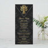 Menu Mariage du soir flamboyant (Debout devant)