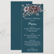 Mariage Dusty Purple, Dark Teal, Dusty Lavender |