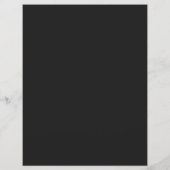 Menu Mariage élégant Bone Black Two Entree (Dos)