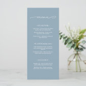 Menu Mariage Élégant et Moderne (Debout devant)