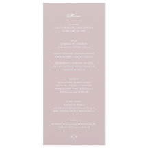 Mariage Élégant Musc Rose Blanc Monogramme