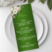 Menu Mariage Emerald Elegance