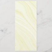 Menu mariage en marbre fleuri or bordeaux (Dos)