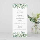 Menu Mariage Eucalyptus (Debout devant)