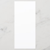 Menu Mariage Eucalyptus Green (Dos)