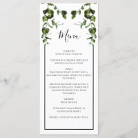 Mariage Feuille rustique Eucalyptus