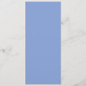 Menu Mariage Fleur sauvage coloré (Dos)