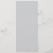 Menu Mariage fleurs blanches et violet poussiéreux feui (Dos)