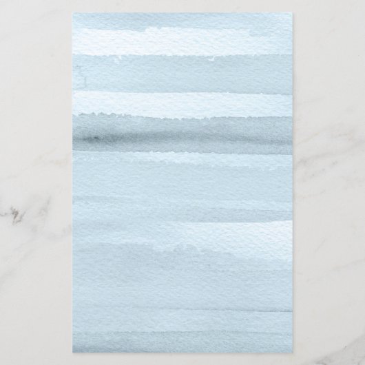 Menu Mariage Fleurs d'aquarelle bleu foncé (Dos)