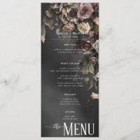 Mariage Fleurs Gothiques Noires et Brume