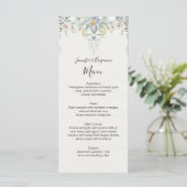 Menu Mariage Floral de Succulentes d'Eucalyptus | (Debout devant)