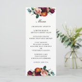 Menu Mariage Floral Fresh Fall (Debout devant)