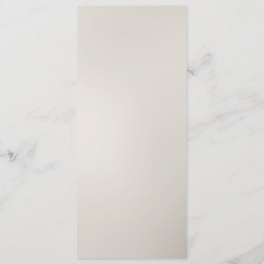 Menu Mariage Floral Or Blanc (Dos)