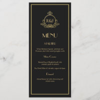 Mariage Gatsby Black and Gold Roaring 20s