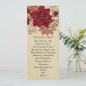 Menu Mariage Gold Christmas Miracle (Debout devant)