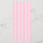 Menu Mariage Grilles roses (Dos)