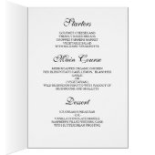 Menu mariage Halloween (Intérieur (Droit))