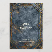 Menu Mariage Imaginaire Dwarven Splendor (Dos)