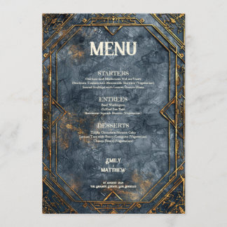 Menu Mariage Imaginaire Dwarven Splendor