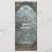 Menu Mariage Imaginaire Dwarven Splendor (Dos)