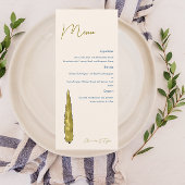 Menu Mariage italien