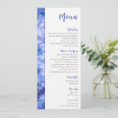 Menu Mariage Jardin Bleu hiver (Debout devant)