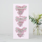 Menu Mariage Kalanchoe Heart (Debout devant)