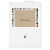 Menu Mariage le plus populaire (Dos)