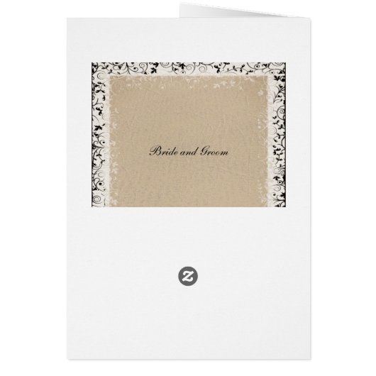 Menu Mariage le plus populaire (Dos)