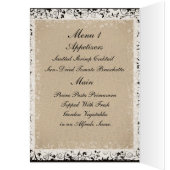 Menu Mariage le plus populaire (Intérieur (Gauche))